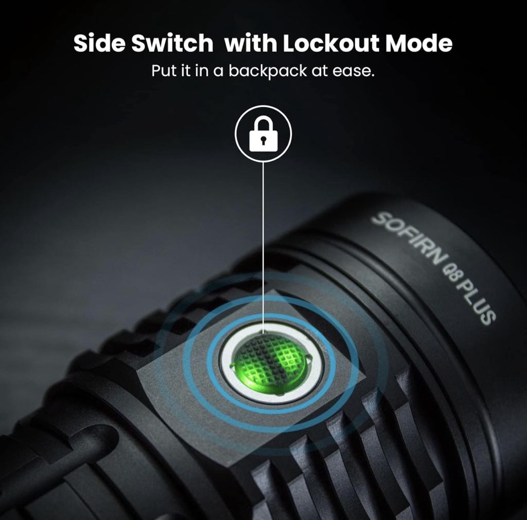 SOFIRN Q8 Plus Flashlight | 16000LM