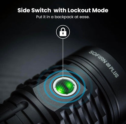 SOFIRN Q8 Plus Flashlight | 16000LM