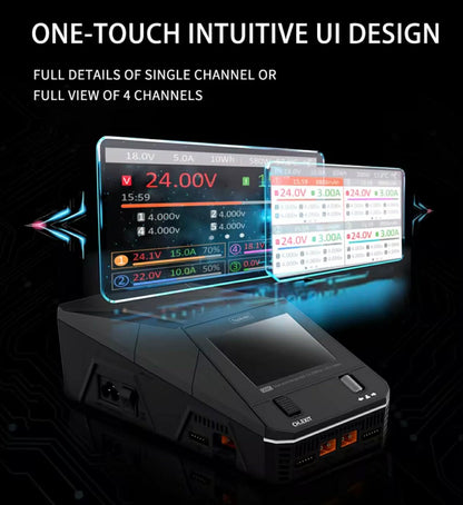 ToolkitRC Q6AC Quad AC/DC Smart Charger | TK12900