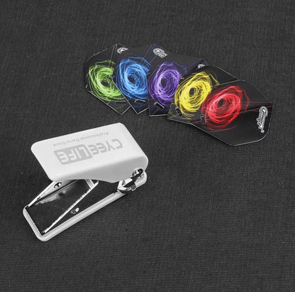 CyeeLife Dart Flights Puncher Kit | Hole Punch+Spring+Shafts+Flights