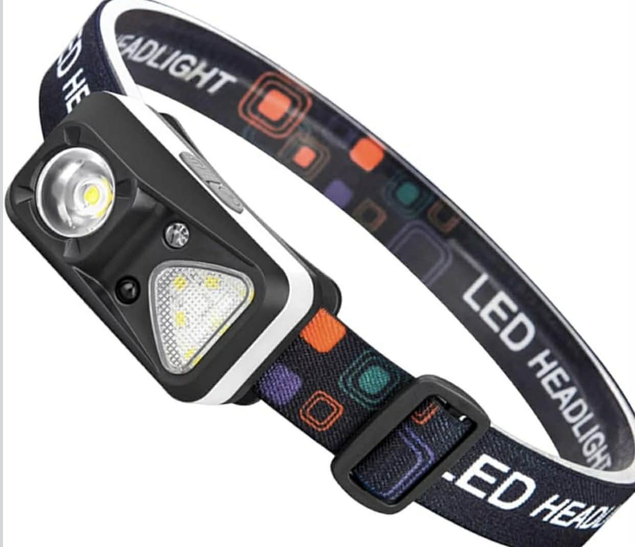 Inductive LED Super Bright Rechargeable Headlamp | W-18