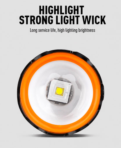 Power Styles Fluorescent White Laser LED Torch
