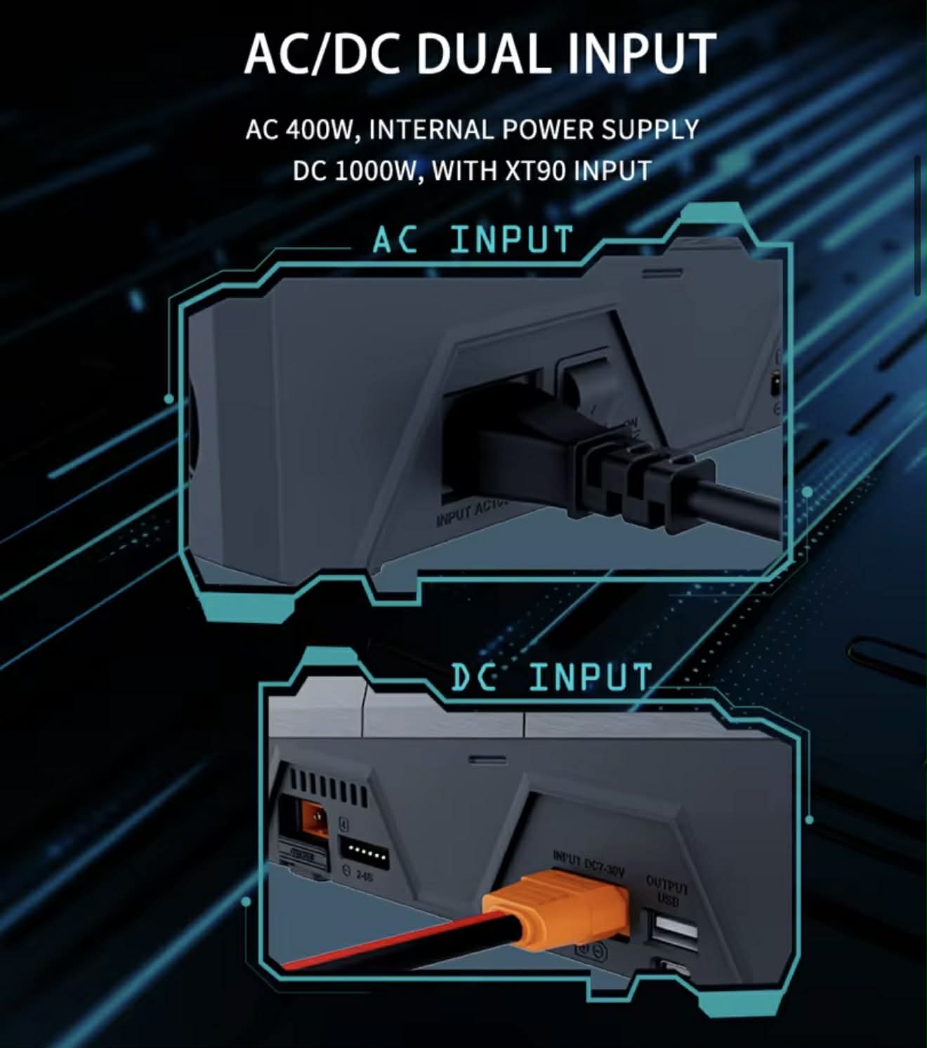 ToolkitRC Q6AC Quad AC/DC Smart Charger | TK12900