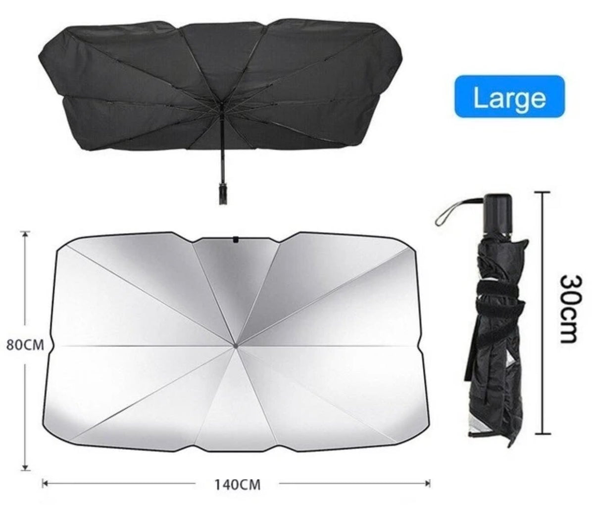 Foldable Car Windshield Sunshade Umbrella