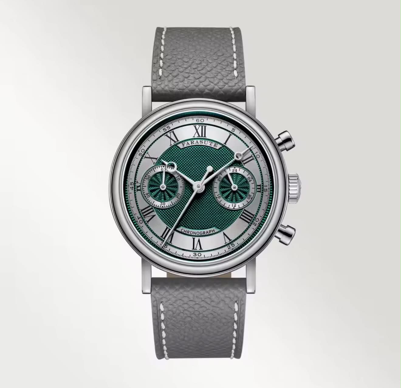 FARASUTE Men’s Retro Chronograph Watch VK64 Quartz | NL-007
