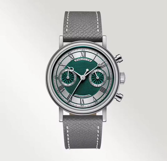 FARASUTE Men’s Retro Chronograph Watch VK64 Quartz | NL-007