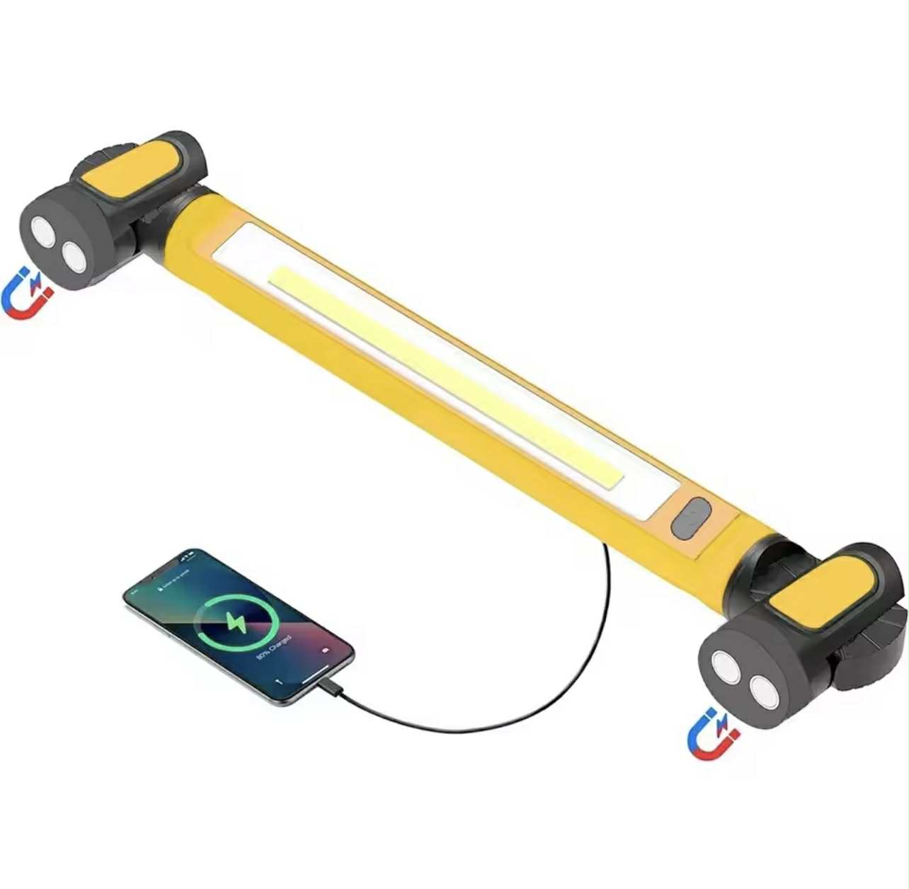 Rotating Magnetic & Hooks LED Light Baton