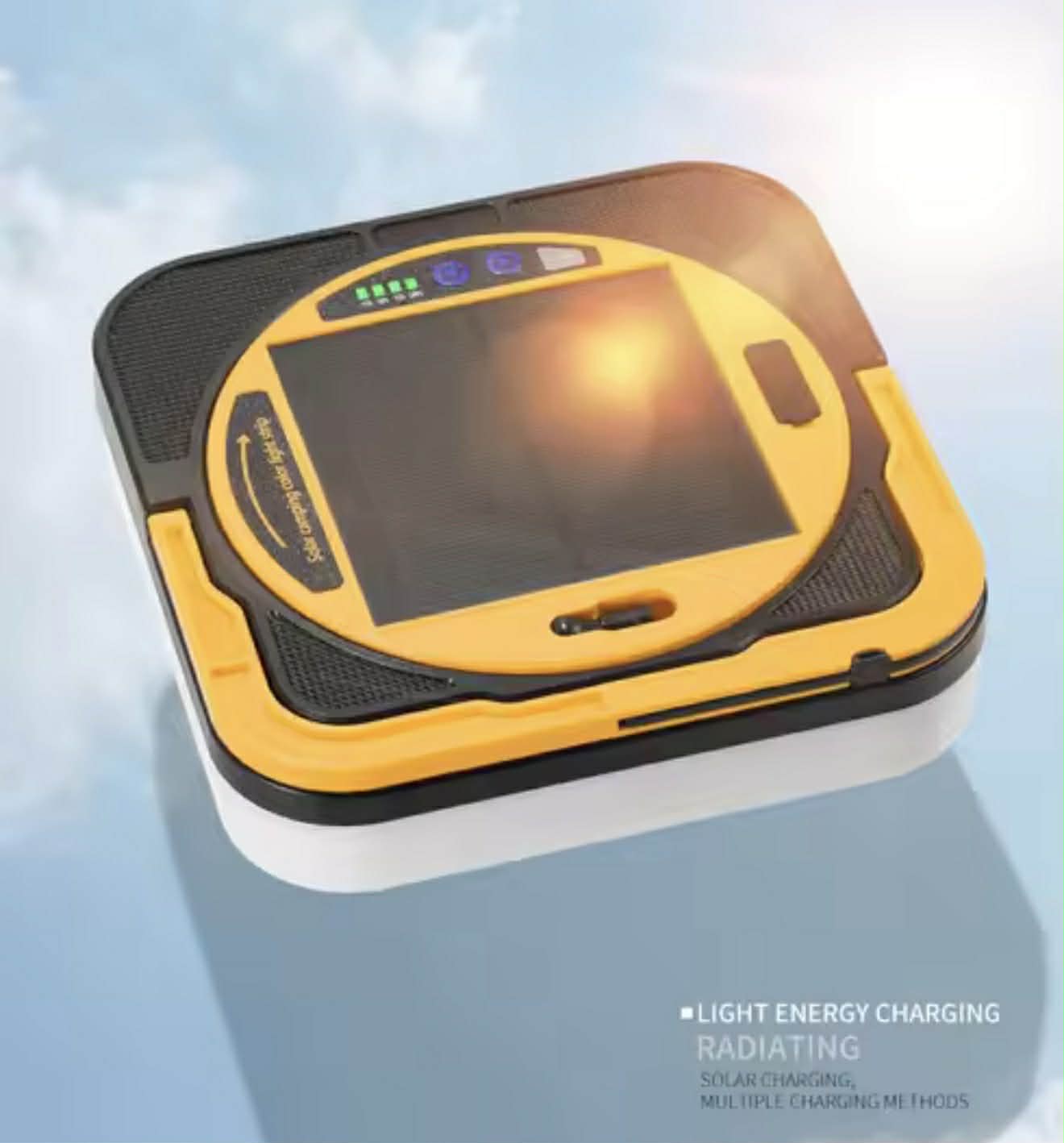 Camp Light + RGB Atmosphere String Light Solar W/Remote | D87-2