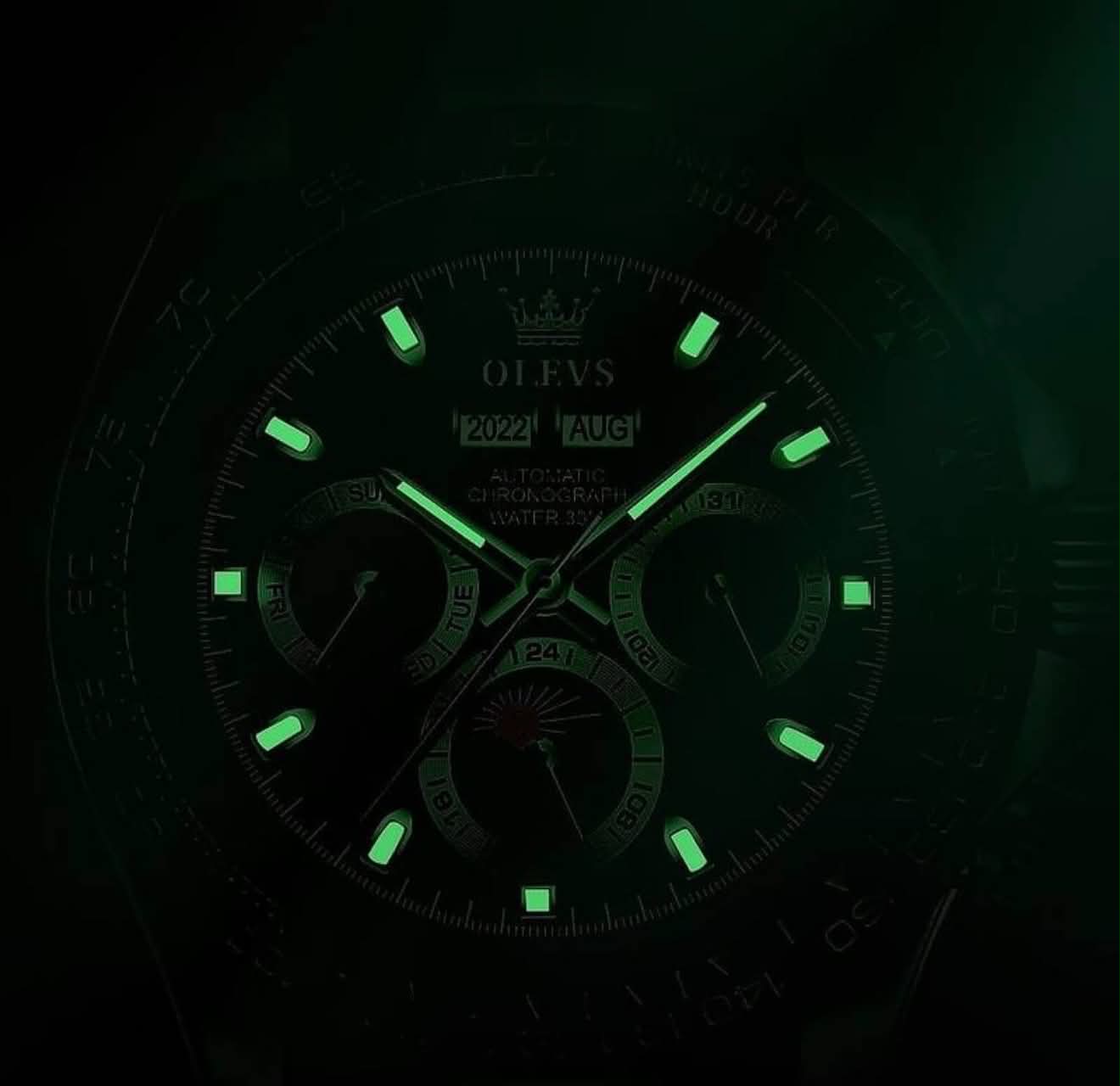 OLEVS 6654 Luxury Automatic Mechanical Watch
