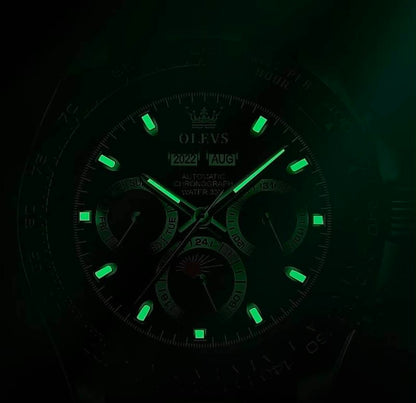 OLEVS 6654 Luxury Automatic Mechanical Watch