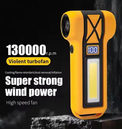 High-Speed Turbo Fan Vacuum Cleaner W/LED Lights | F040-2