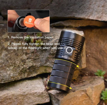 SOFIRN Q8 Plus Flashlight | 16000LM