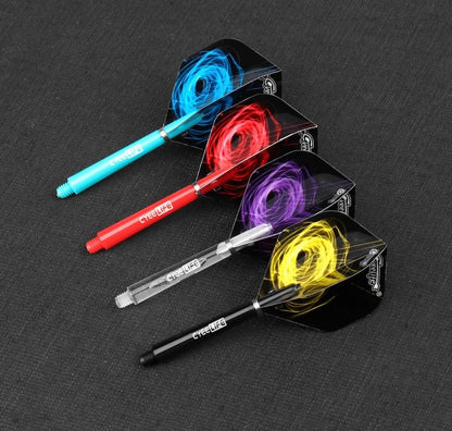 CyeeLife Dart Flights Puncher Kit | Hole Punch+Spring+Shafts+Flights