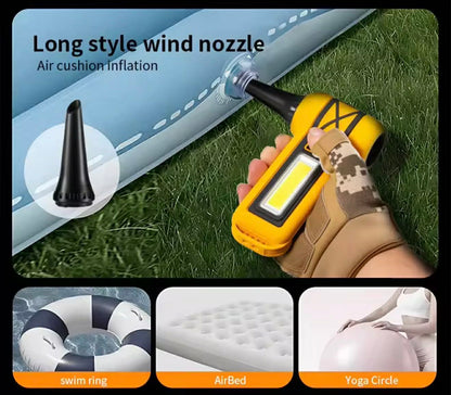High-Speed Turbo Fan Vacuum Cleaner W/LED Lights | F040-2