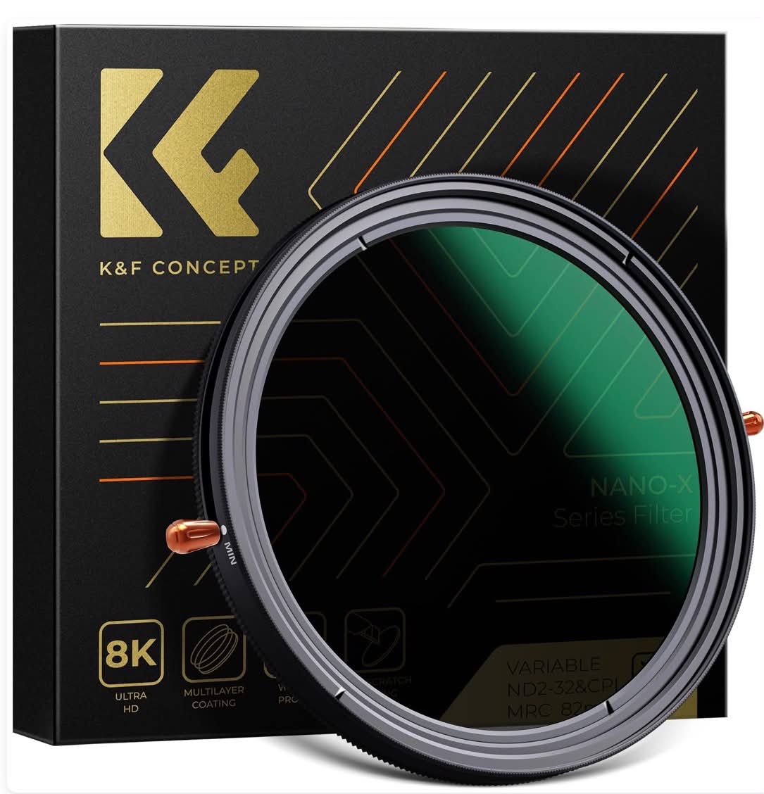 K&F CONCEPT 82mm Nano-X Series 2-in-1 Camera Lens Filter