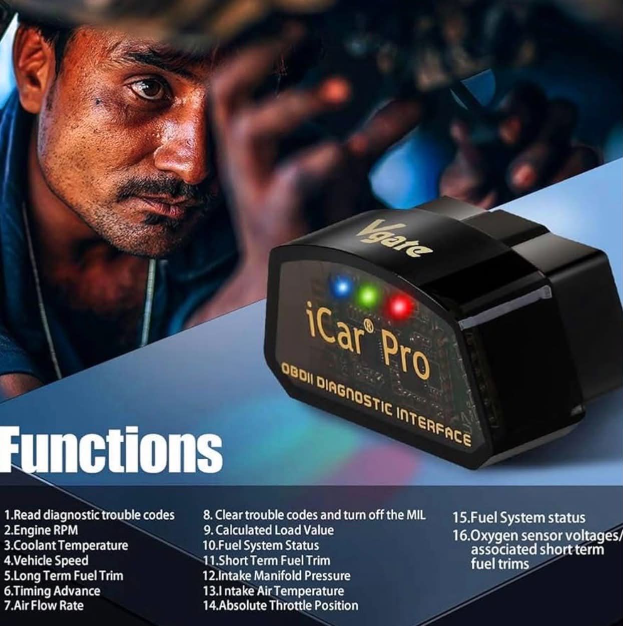 Vgate iCar Pro BLE4.0 OBDII Diagnostic