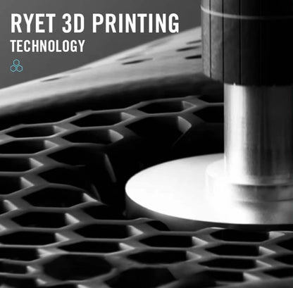 RYET CARBON WORKS K30 3D Printed Full Carbon Bicycle Saddle