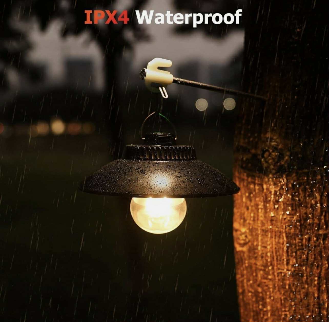 Rechargeable Retro LED Camping Light Outdoor Tent | LY11B