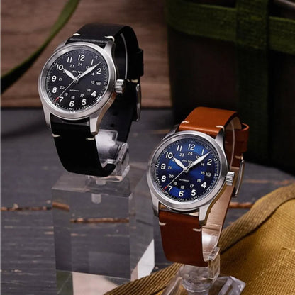 BALTANY S2049 Automatic 39mm Calendar Field Watch
