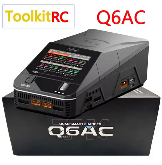 ToolkitRC Q6AC Quad AC/DC Smart Charger | TK12900