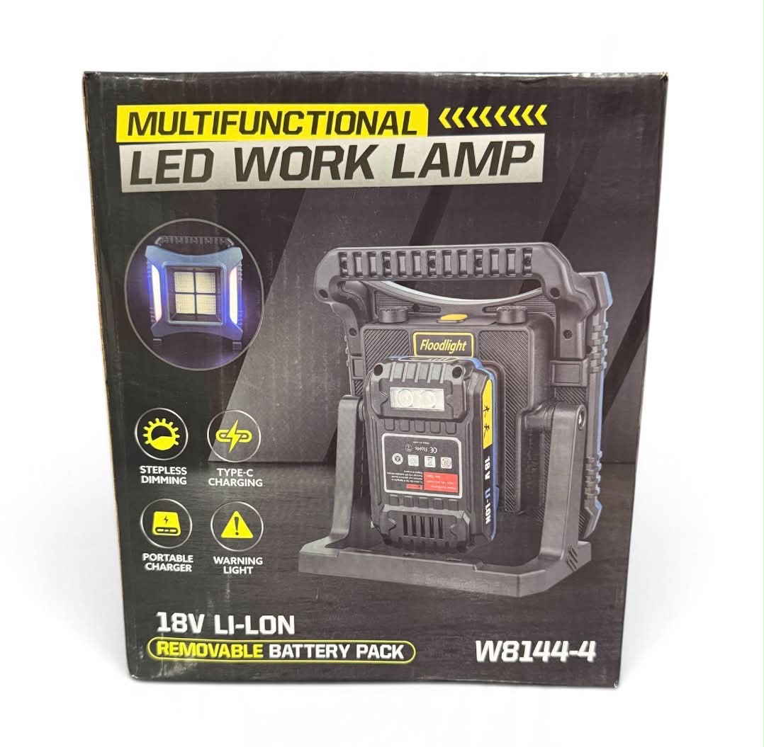 Small Portable LED Work Lamp W/Battery | 18V Makita Battery