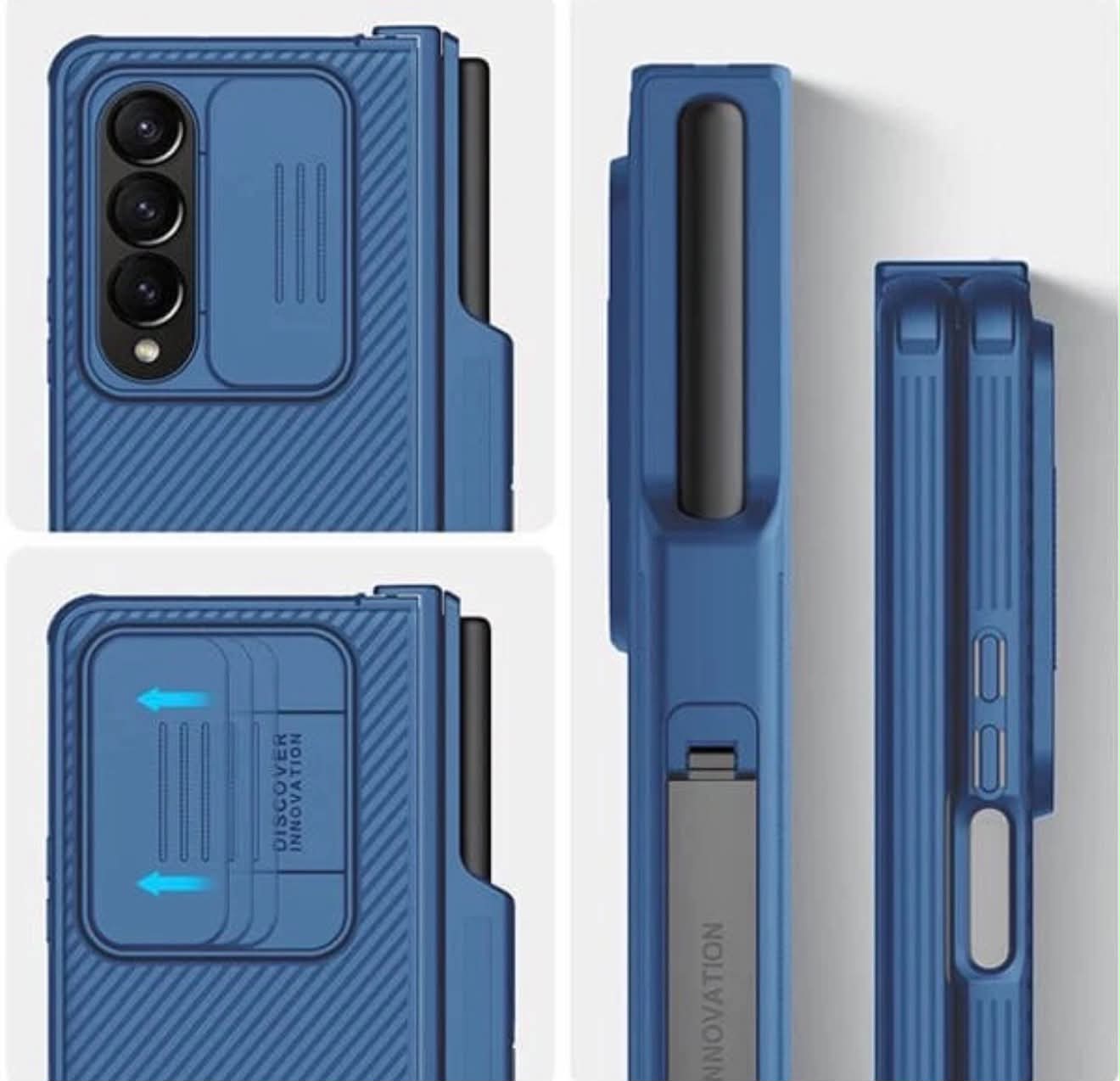 Nillkin Samsung Galaxy Z Fold 4 Camshield Pro Series Phone Case W/S Pen Holder