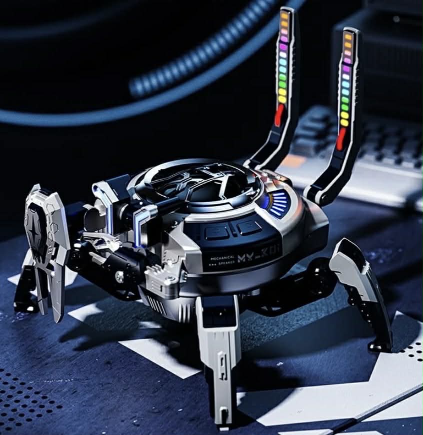 MY-301 Mechanical Crab TWS Wireless BT Speaker | Grey