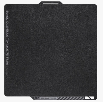 Bambu Dual-Sided Textured PEI Plate | X1, P1 Series and A1 | FAP004