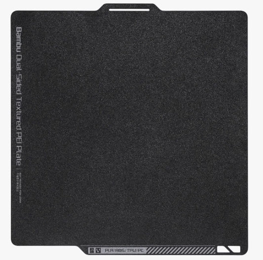Bambu Dual-Sided Textured PEI Plate | X1, P1 Series and A1 | FAP004