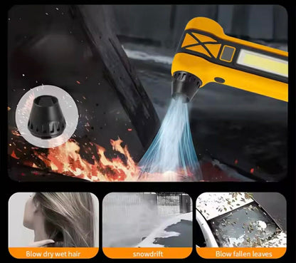 High-Speed Turbo Fan Vacuum Cleaner W/LED Lights | F040-2