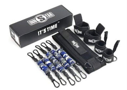 INNSTAR MMA Boxing Training Resistance Belt Band Set | 175LBS Beginner