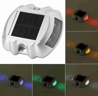 Solar LED Dock Light Driveway Marker Lights | 2pcs | 4 Colours