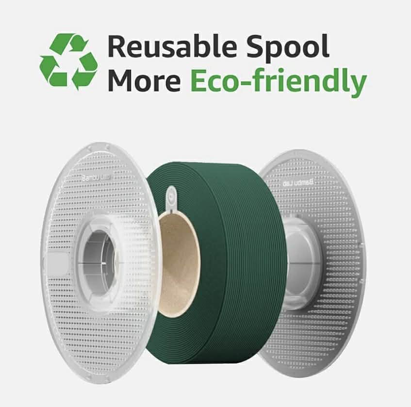 Bambu Lab PLA Basic 3D Filament W/Spool | 1KG