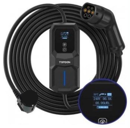 TOPDON PulseQ AC Portable EV Charger 10 AMP Type 2 | EC007