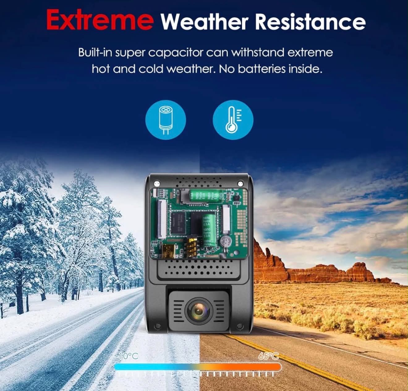 VIOFO A119 V3 Quad HD+ Car Front Dash Camera