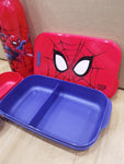 TUPPERWARE Spider Man Lunch box set