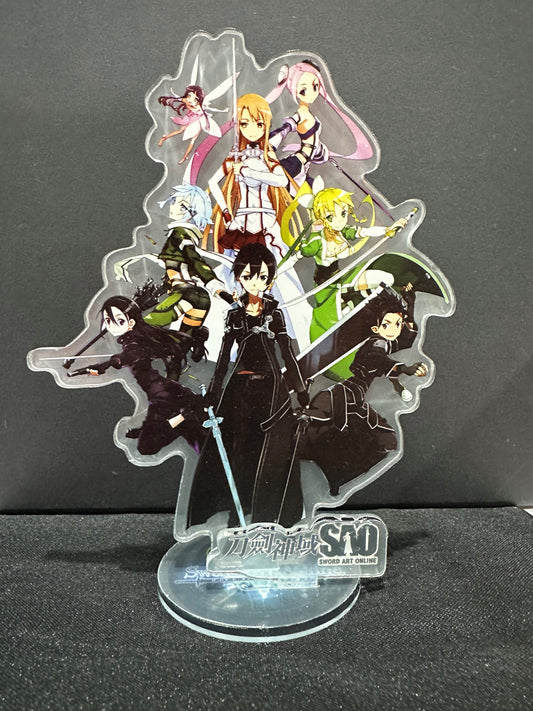 Sword Art Online SAO Acrylic Character Decorator Stand Anime Kirito Assuna