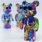 B5+ Mini Bearbrick Bear Painted Graffiti Wireless BT Speaker