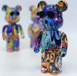B5+ Mini Bearbrick Bear Painted Graffiti Wireless BT Speaker