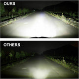20" Tri Row Light Bar with Spot Lights