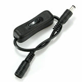 12V DC Plug LED Light Switch