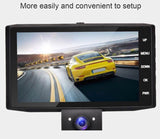 4" LCD 1080P Car DVR 3 Lens Camera Recorder Dash Cams DVR Camcorder (Front, Rear, Cabin)