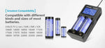 XTAR VC2 Double-slot Cell Battery Charger with USB Input