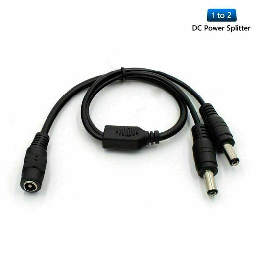 DC Connector Power Splitter Cable Adapter