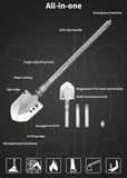 Multifunction Tactical Camping Folding Shovel