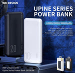 WK DESIGN Upine Series Power Bank Fast Charging | Black | WP-247/249