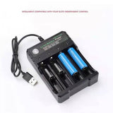 4 Slots Universal 3.7V 18650 Li-ion Battery USB Charger | MS-5D84A