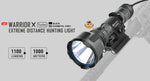 OLIGHT Warrior X Turbo 1100 Lumens Tactical Flashlight | Black