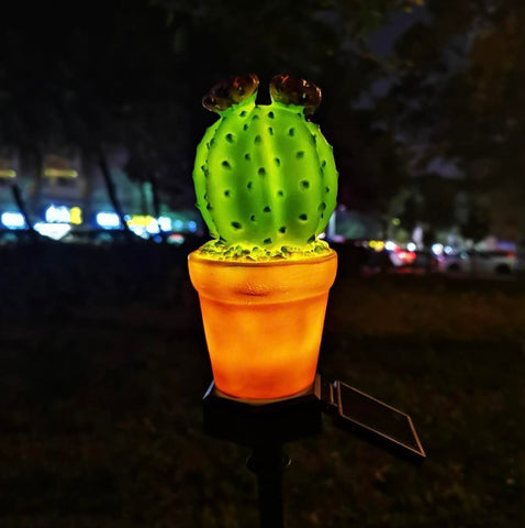 Décor Solar Powered LED Lawn Light Weatherproof Stake Lamp Landscape Décor