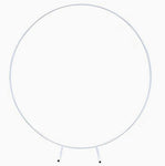 Hoop Round Circle Backdrop Balloon Arch Frame | Wedding Props Background | 2 Colors & 3 Size